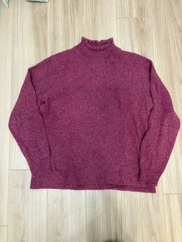 BRODIAEA 캐시미어 100% 워셔블 니트 캐시미어 스웨터 핑크