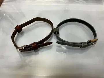 노제스 시계 가죽 벨트 2세트