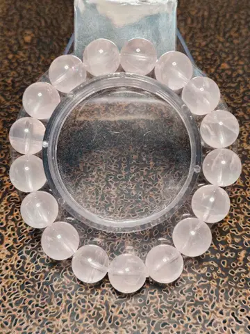 콜롬비아산 핑크 레무리아 팔찌