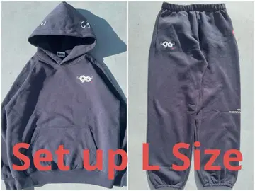 9090 90 로고 도트 오리지널 후디 팬츠