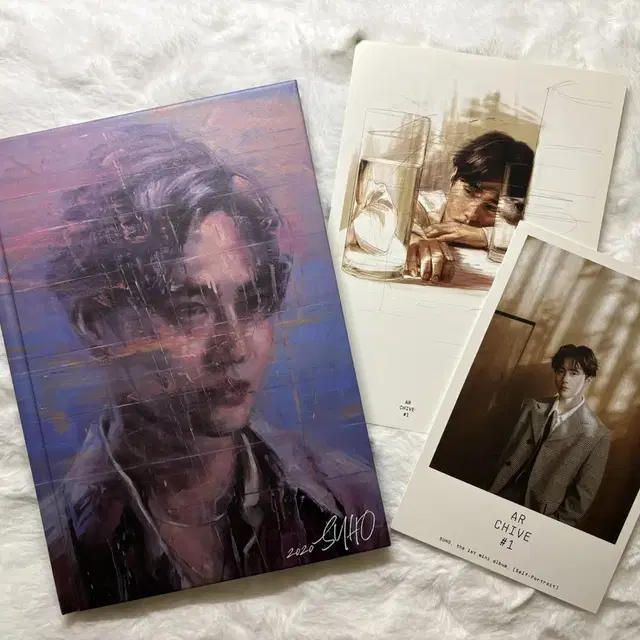 엑소 EXO 수호 준면 미니 1집 앨범 자화상 ver 1