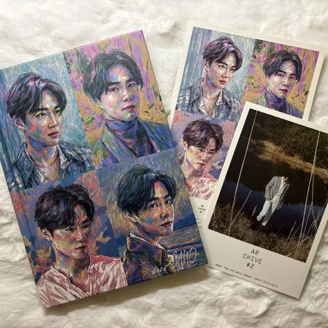 엑소 EXO 수호 준면 미니 1집 앨범 자화상 ver 2