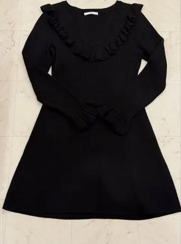 SLY 리브 니트 원피스