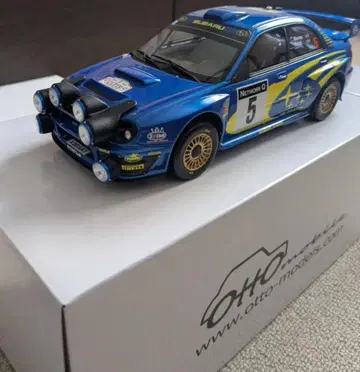 OTTOmobile 1/18 스바루 임프레자 WRC 몬테카를로