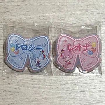 프리파라 캬랏핀 네임 배지 도로시 레오나 세트