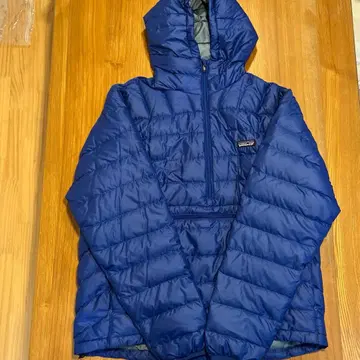 파타고니아 다운 스웨터 후디 블루