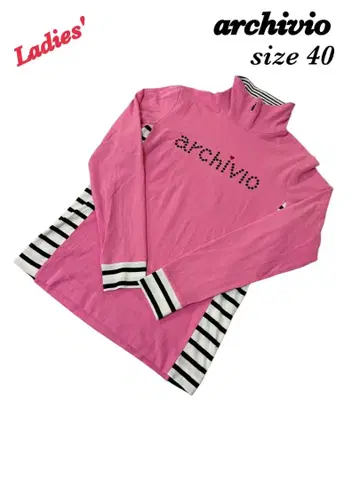 archivio 알치비오 모크 셔츠 모크넥 여성용 40 L