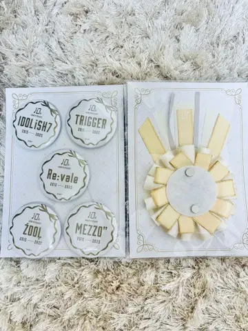 아이들리시 세븐 캔뱃지 로제트