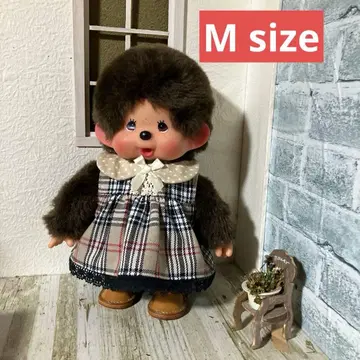 몽치치 M 사이즈용 핸드메이드 오버롤 스커트