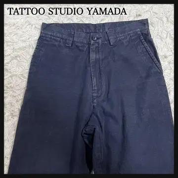 TATTOO STUDIO YAMADA 워크 팬츠 32 다크 네이비