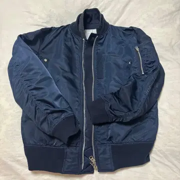 sacai MA-1 도킹 블루종