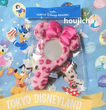 미개봉 새상품 디즈니 미니 거울 레오파드 무늬