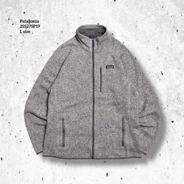 Patagonia 베터 스웨터 플리스 L 25527 그레이
