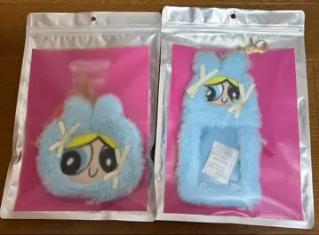 파워퍼프걸스 flapper 트레이딩 카드 홀더 케이스 코인 케이스 버블스