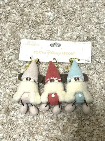 릴리루링 디즈니 크리스마스 2025 봉제 인형 참 세트