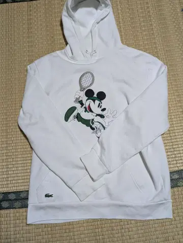 라코스테 남성용 후드티 (M) 디즈니 콜라보 컨디션 최상