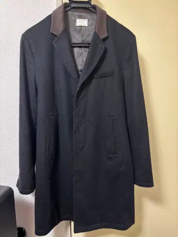 NUMBER (N)INE 체스터 코트 블랙