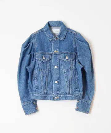 HOLIDAY 퍼프 슬리브 데님 자켓