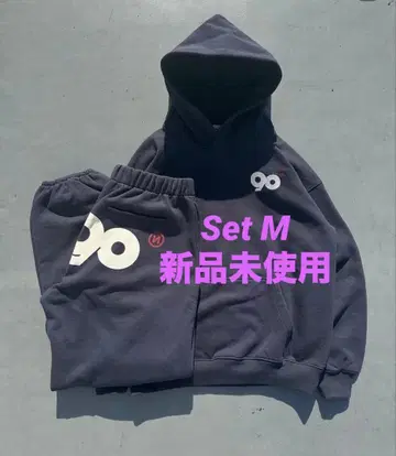 90 Logo Original 셋업 Navy M