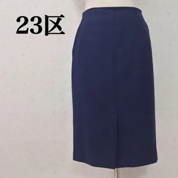 고급 23구 MOON 영국 원단 울 타이트 스커트