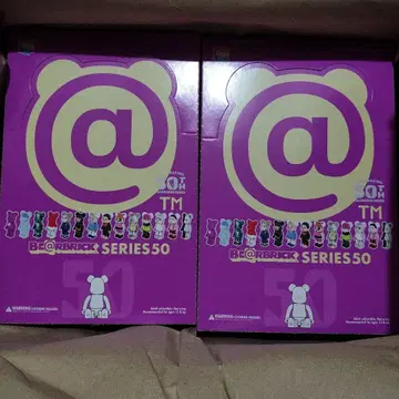 BE@RBRICK 시리즈 50 미개봉 2개 세트