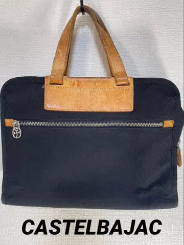 CASTELBAJAC 토트백 비즈니스백 블랙 브라운
