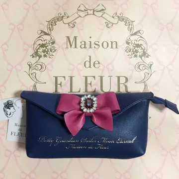 메종 드 플뢰르 세일러문 비쥬 리본 파우치