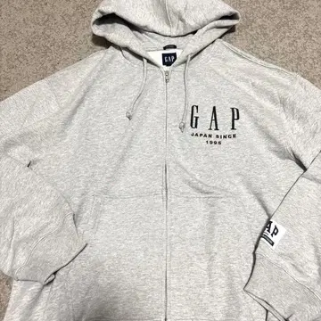 GAP 30주년 기념 그레이 후드티 L