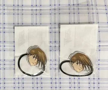 건담 W 30주년 기념 머리끈 트로와 트로와 버튼