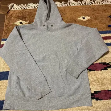 눈 없음 Champion Reverse Weave 후드티 L 그레이