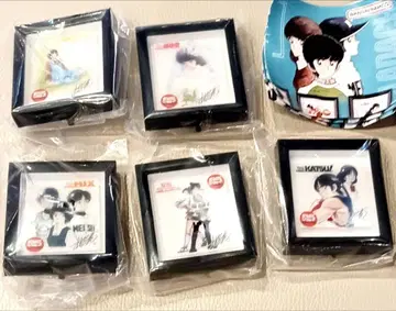 가챠 아다치 미츠루 화업 55주년 윈도우 아트 컬렉션 캡슐 토이