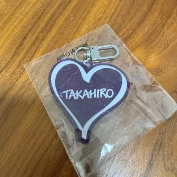 TAKAHIRO 라메 네임 키링 EXILE