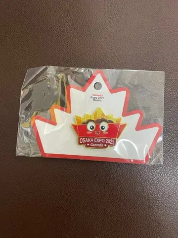 만박 캐나다관 마그넷 핀 배지