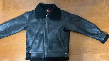 레어 알파 인더스트리즈 블랙 무스탕 자켓 S