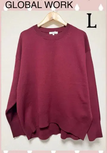 GLOBAL WORK * 맨투맨 크루 풀오버