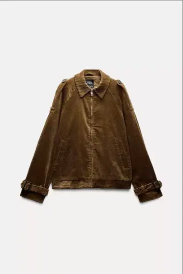 ZARA 코듀로이 브라운 자켓