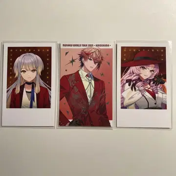 NIJISANJI WORLD TOUR 2025 폴라로이드 사진 3장 세트