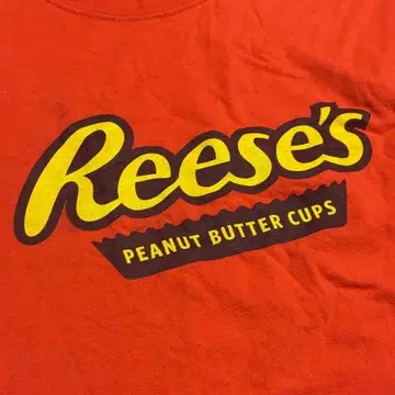 2XL 미국 빈티지 의류 Reese's Lee 셔츠 오렌지