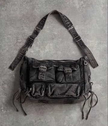 ADRER 빈티지 데님 숄더백