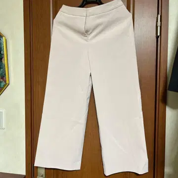 theory lure 얇은 핑크 와이드 팬츠