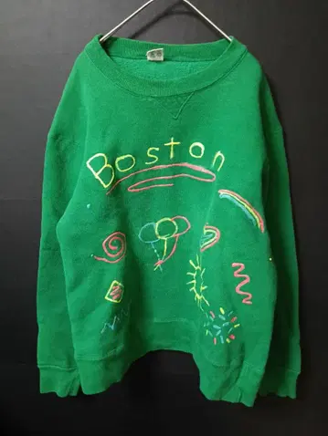 80s 챔피온 USA제 그린 컬러 트레이닝복