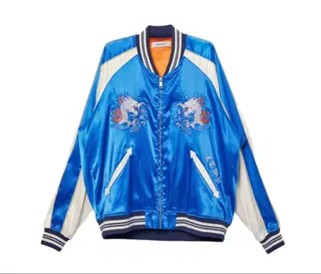 계속 한밤중이면 좋을 텐데 스카잔 향신룡 Sukajan (Blue) L