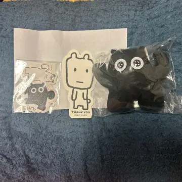 마키하라 노리유키 쿠로이코 마스코트 & 스티커