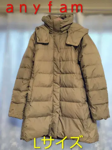anyfam 다운 코트 L 사이즈 새상품 택 포함