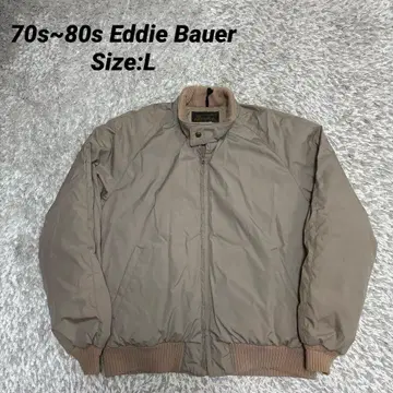 70s~80s Eddie Bauer 도그이어 구스 다운 자켓 L