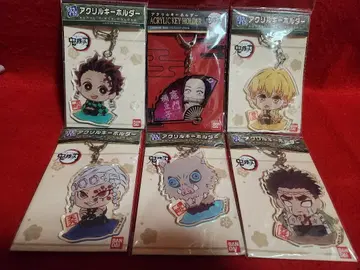 귀멸의 칼날 아크릴 키링 6종 세트