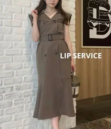 LIP SERVICE 립서비스 트렌치 머메이드 원피스