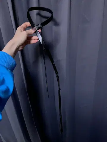 alice auaa 가죽 벨트 목걸이