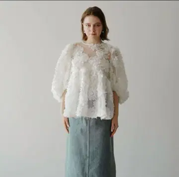 flower peplum blouse