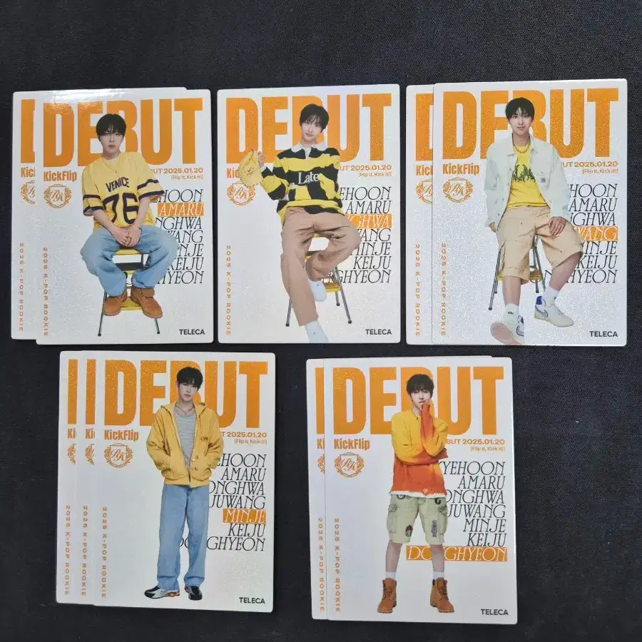 2025 K-POP TELECA Card #kickflip,#하츠투하츠,#kiiikiii,#클로즈유어